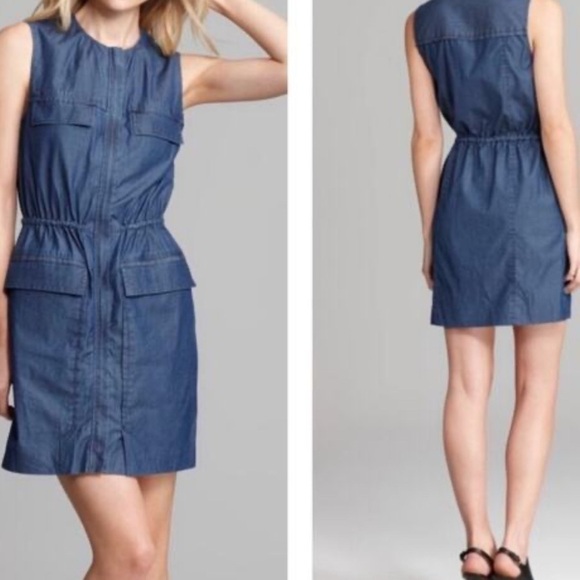 Theory Dresses & Skirts - Theory Blue Sebiya Mini Dress